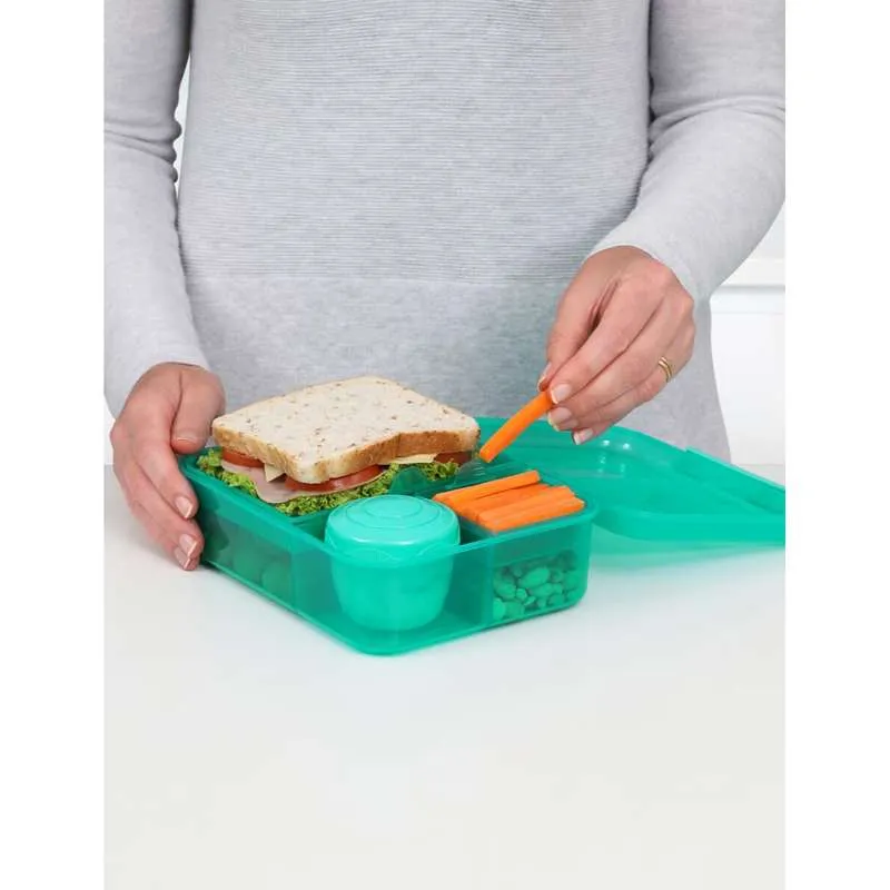 Sistema Madkasse - Bento Lunch - 1.65L - Minty Påfugl