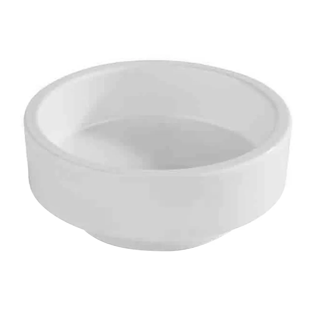 (6 stk.) Bento Box - ASIA PLUS - melamin - rund - Ø 75mm - snow