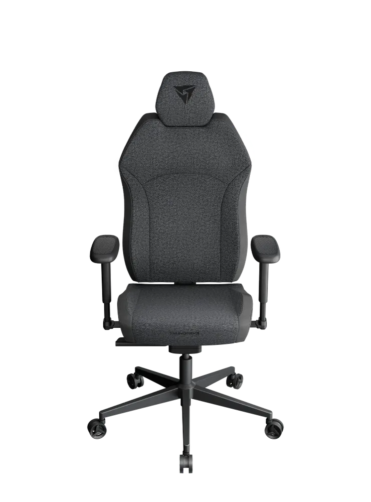 ThunderX3 TX3 SOLO – Loft Air Charcoal Grey Kontorstol med SYNC4 og 6D Justering (125 kg max)