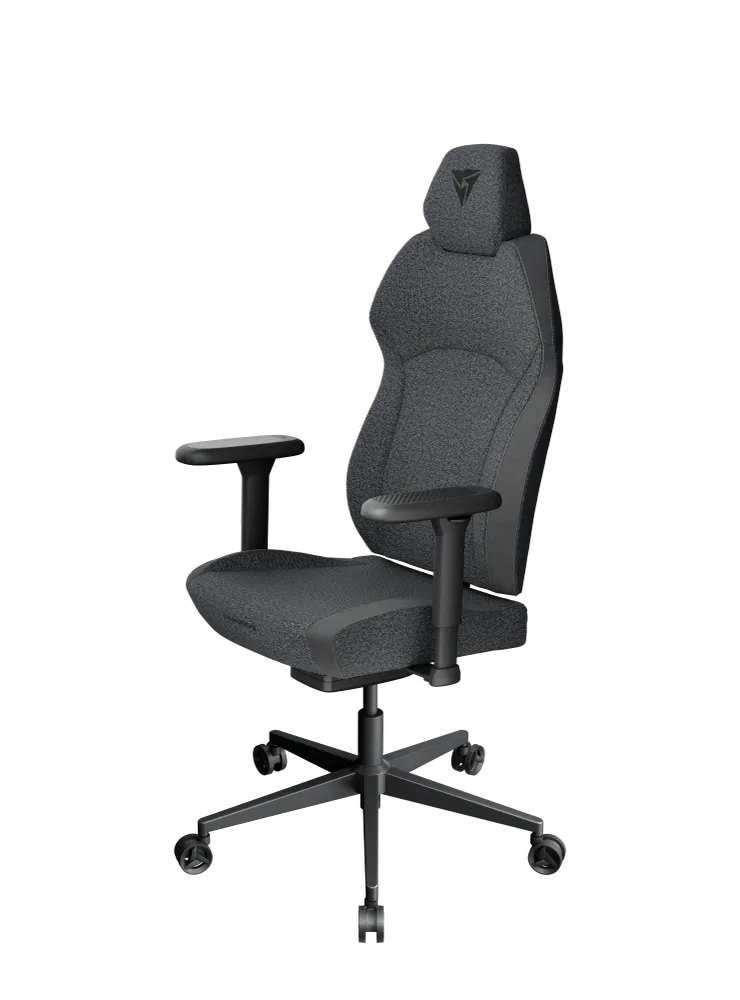 ThunderX3 TX3 SOLO – Loft Air Charcoal Grey Kontorstol med SYNC4 og 6D Justering (125 kg max)