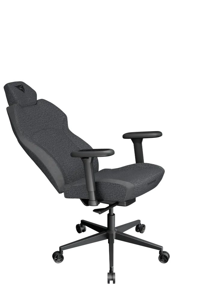 ThunderX3 TX3 SOLO – Loft Air Charcoal Grey Kontorstol med SYNC4 og 6D Justering (125 kg max)