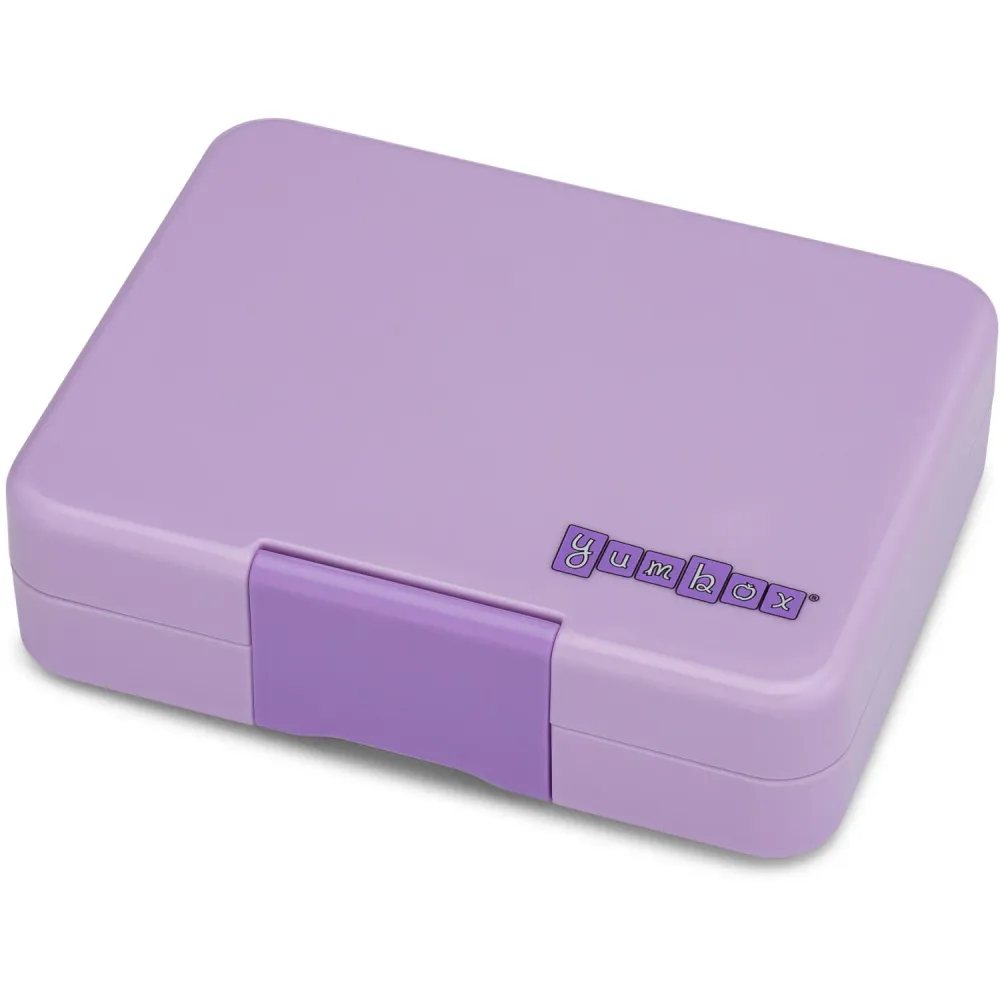 Yumbox Lavande Purple / Unicorn Tray Snack Size Bento Madkasse