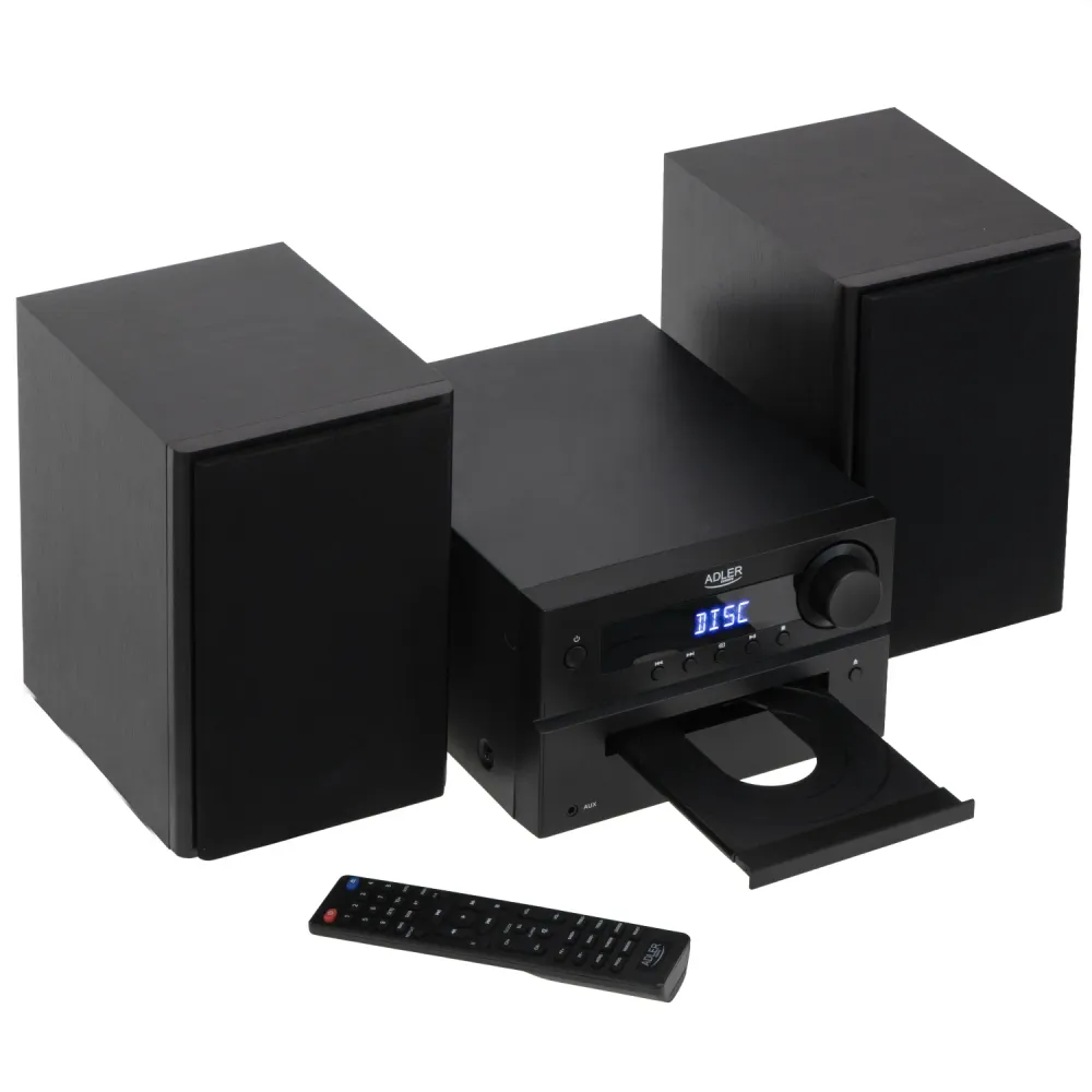 Mini Hi-Fi lydanlæg med Bluetooth, CD, USB & FM radio