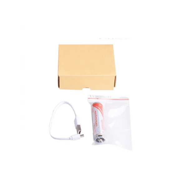 OrcaTorch - 18650 batteri m. USB-opladning