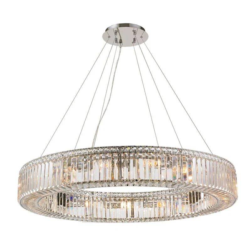 Belysning LED K9 Krystal Lysekrone Luster Moderne Lysekroner Lys Belysning Stue Lysekroner ATY Home Decor