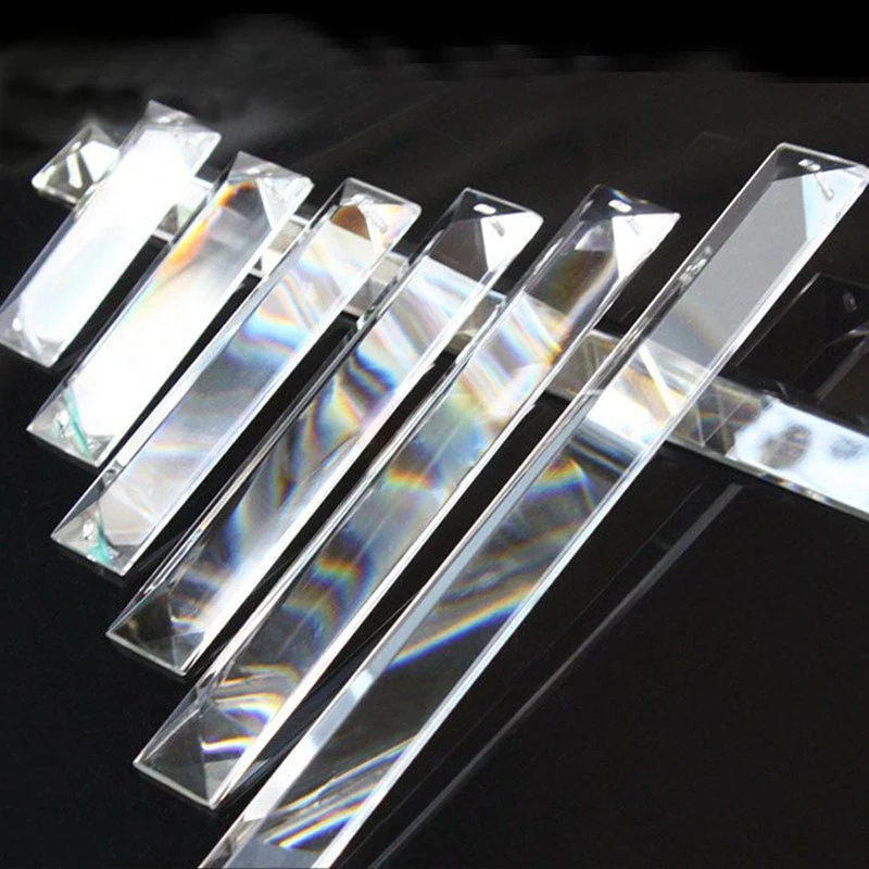 Belysning Moderne Crystal Pendel Light Krom rektangel Pendel Garanteret 100 % (L80cm B20cm H25cm) ATY Home Decor