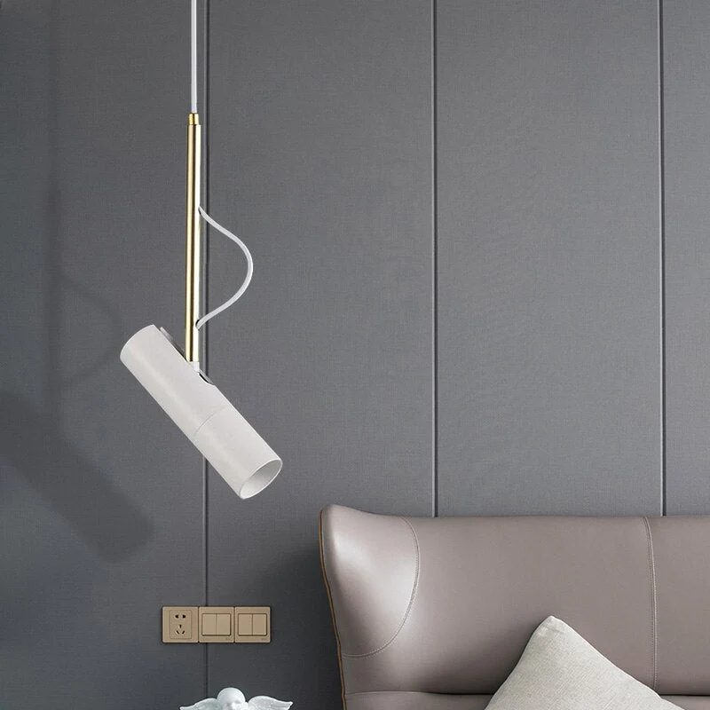 LED Roterende Spotlight Modern Pendel Light Sengelampe Pendel Pendel Spotlights Modern Soveværelse Roterbar Spot Light ATY...