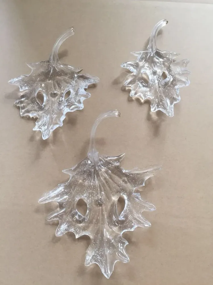 Maple Leaf Pendel Light Glaslysekrone ATY Home Decor