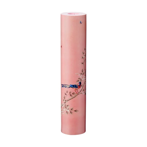Pink Chinoiserie Lysestage