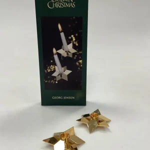 Georg Jensen Golden Christmas Stjernelysestager