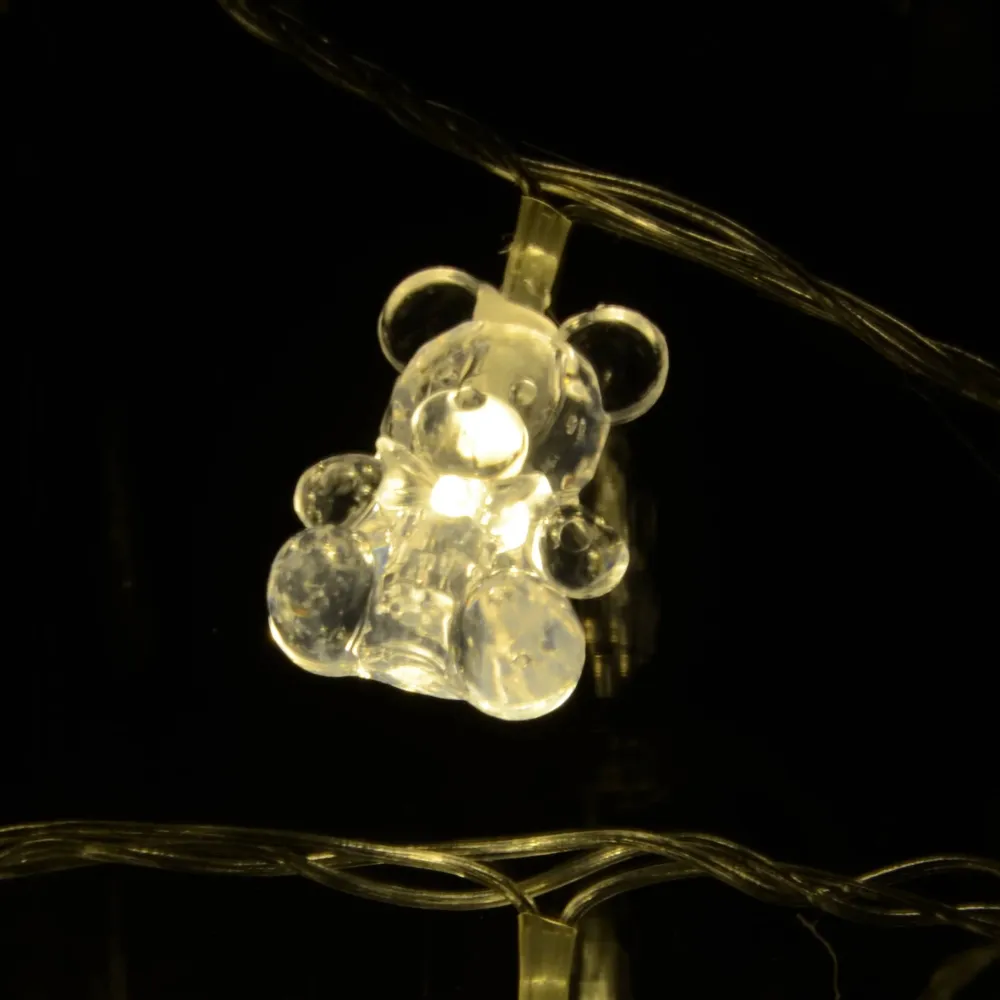 Bamser LED-lyskæde 3 meter