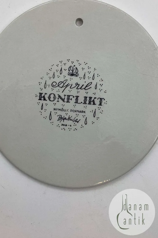 Bjørn Wiinblad: April platte fra Nymølle - KONFLIKT