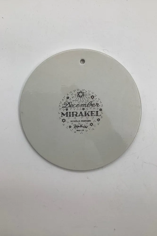 Bjørn Wiinblad: December platte fra Nymølle - MIRAKEL