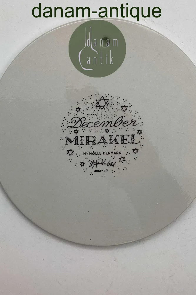 Bjørn Wiinblad: December platte fra Nymølle - MIRAKEL