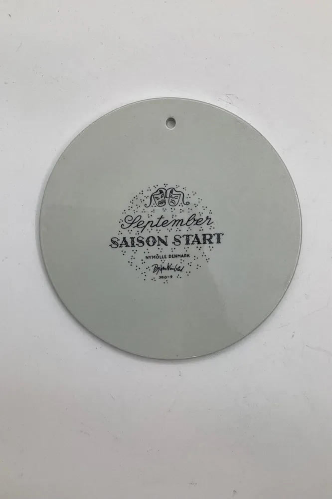 Bjørn Wiinblad: September platte fra Nymølle - SAISON START