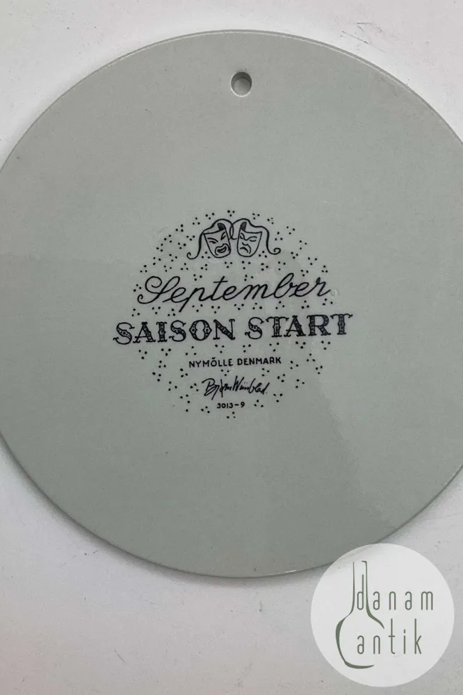 Bjørn Wiinblad: September platte fra Nymølle - SAISON START