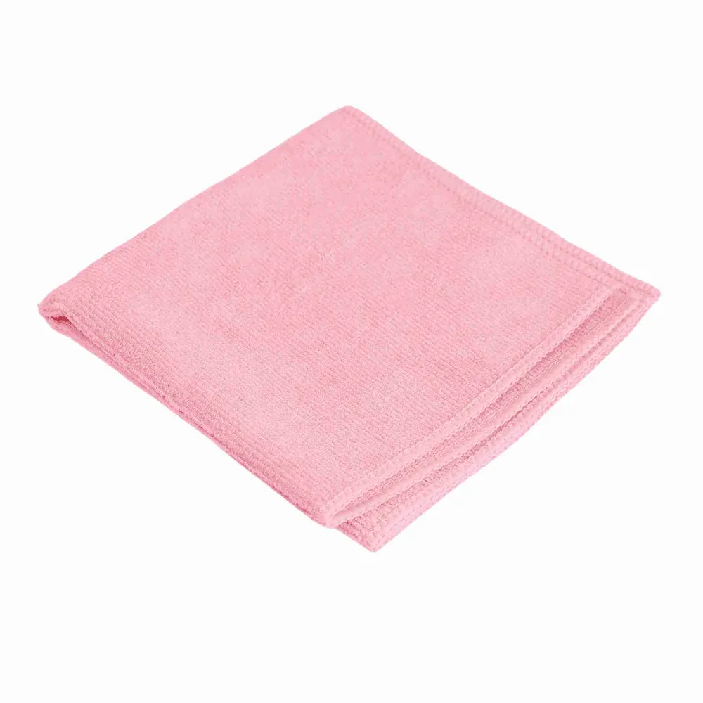 Mikrofiberklude i rosa 32x32 cm, 10 stk.