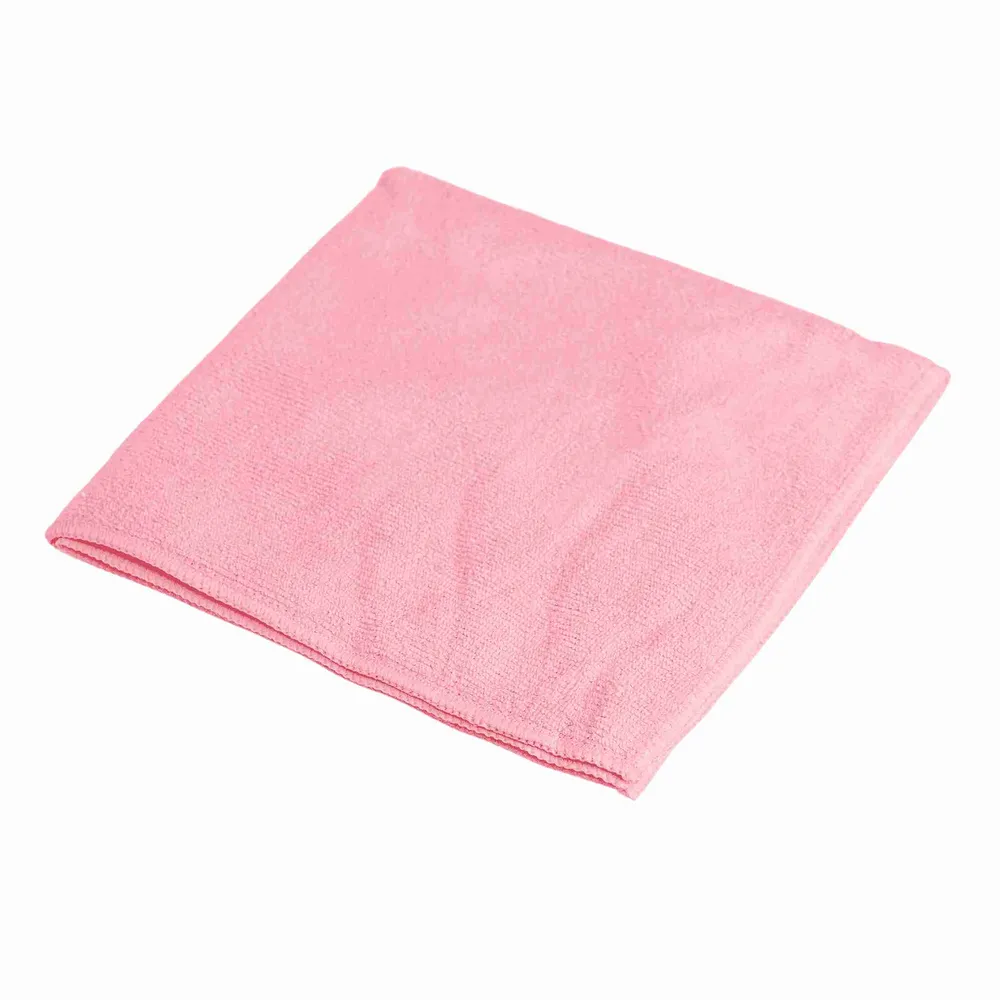 Mikrofiberklude i rosa 40x40 cm, 10 stk.