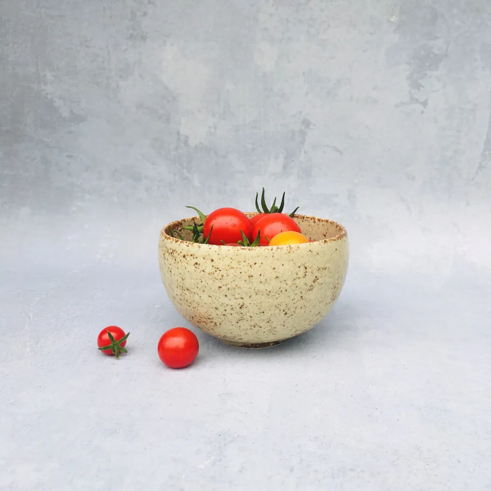 Lille sandfarvet bowl - U-formet - 9 x 13 Inch