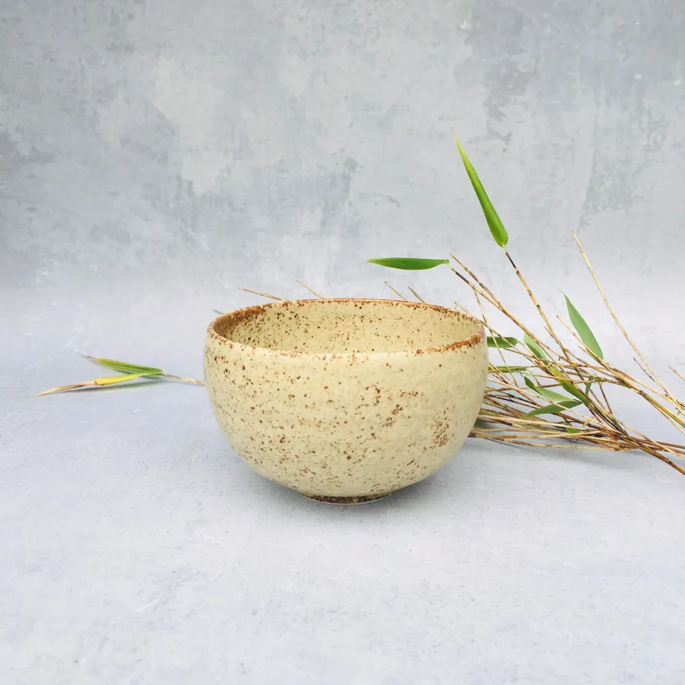 Lille sandfarvet bowl - U-formet - 9 x 13 Inch