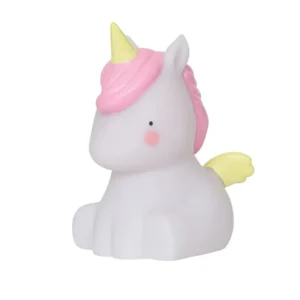 Little Lovely Company Natlampe Little light Unicorn