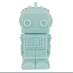 Little Lovely Company Natlampe - Robot Smoky blue