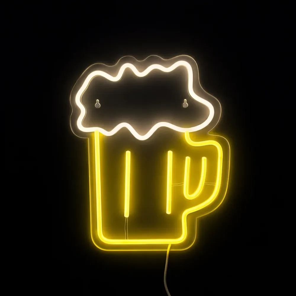 Beer Neon Væglampe