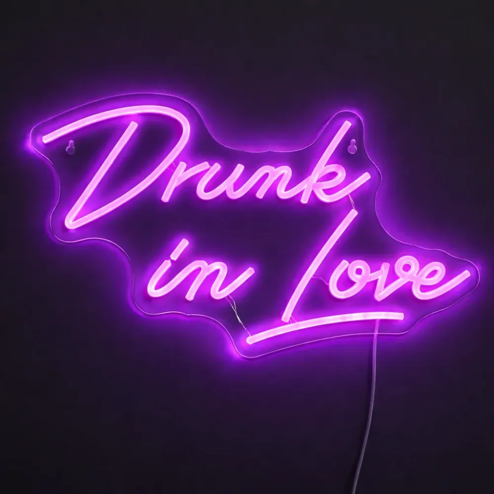 Drunk Love Neon Væglampe