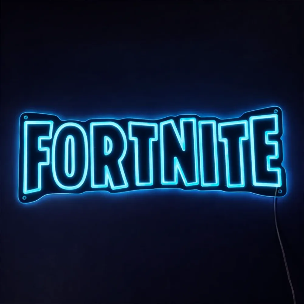 Fortnite Neon Væglampe