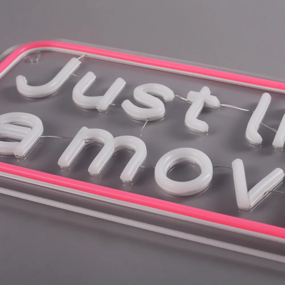 Just Like Movie Neon Væglampe