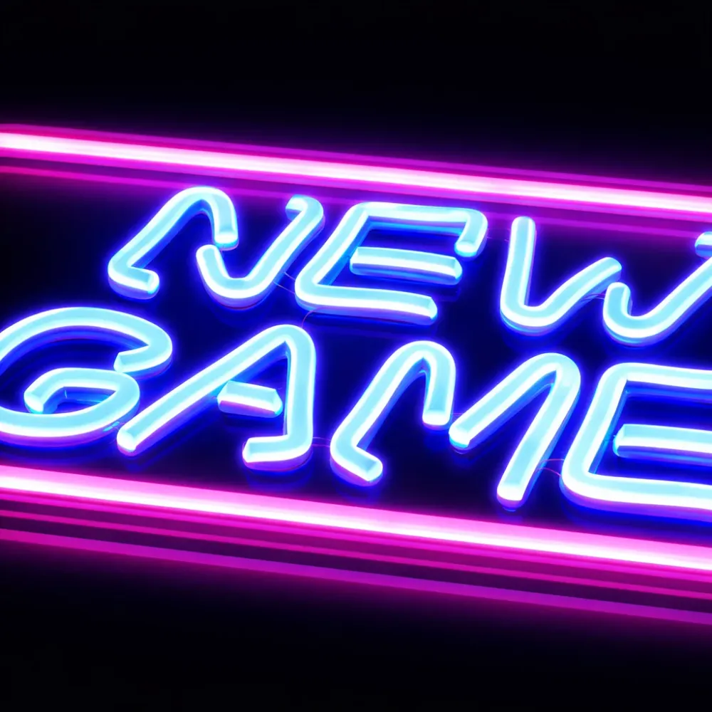 New Game Neon væglampe