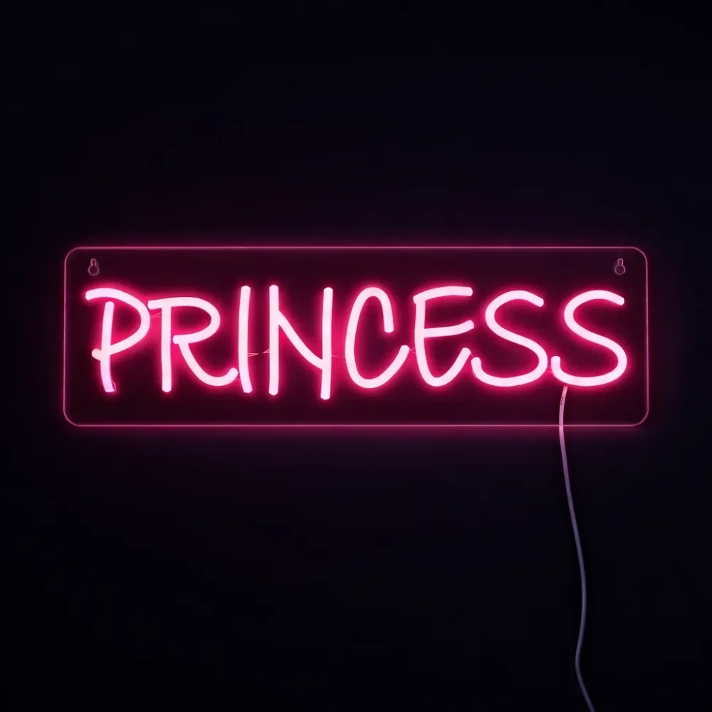 Princess Neon Væglampe