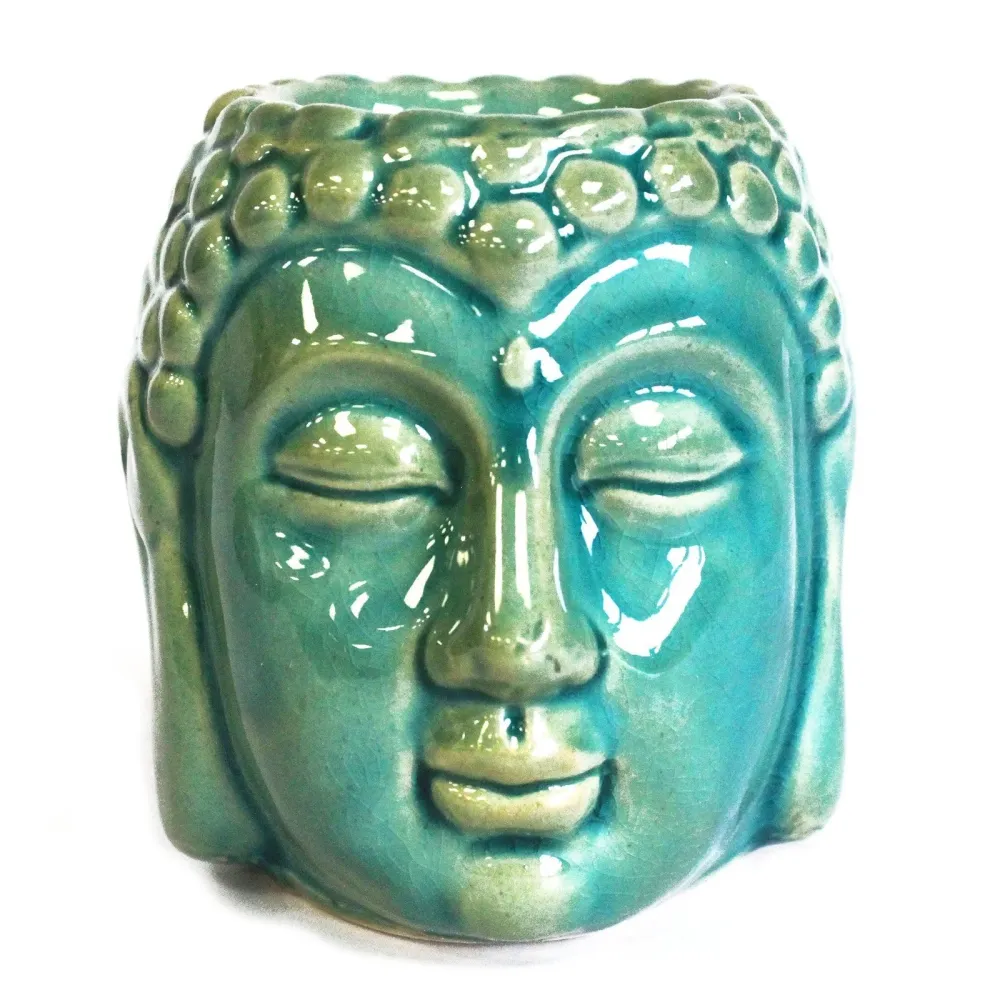 Buddha oliebrænder voks smelter varmer blå