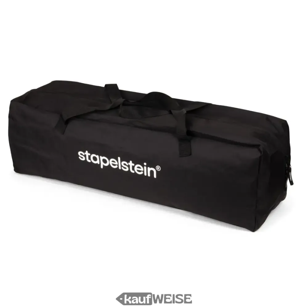 Stapelstein Original Taske (til 12 sten) | 3-i-1 transporttaske & rygsæk | Ordre & beskyttelse til stabling af sten