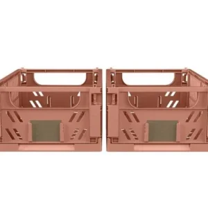 Day - Opbevaringskasse foldbar 17x125x7 cm misty coral 2 stk.