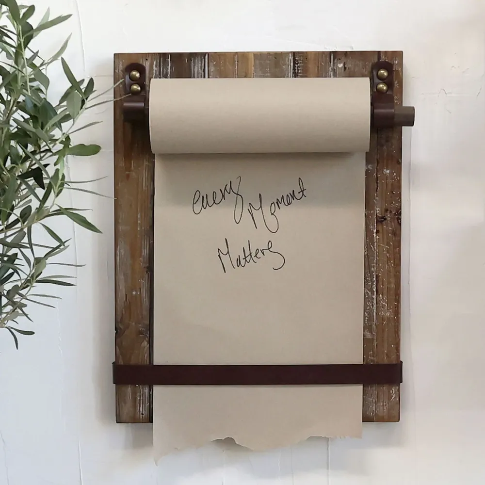 Ophæng til papir i genbrugstræ ekskl. papir - Chic Antique