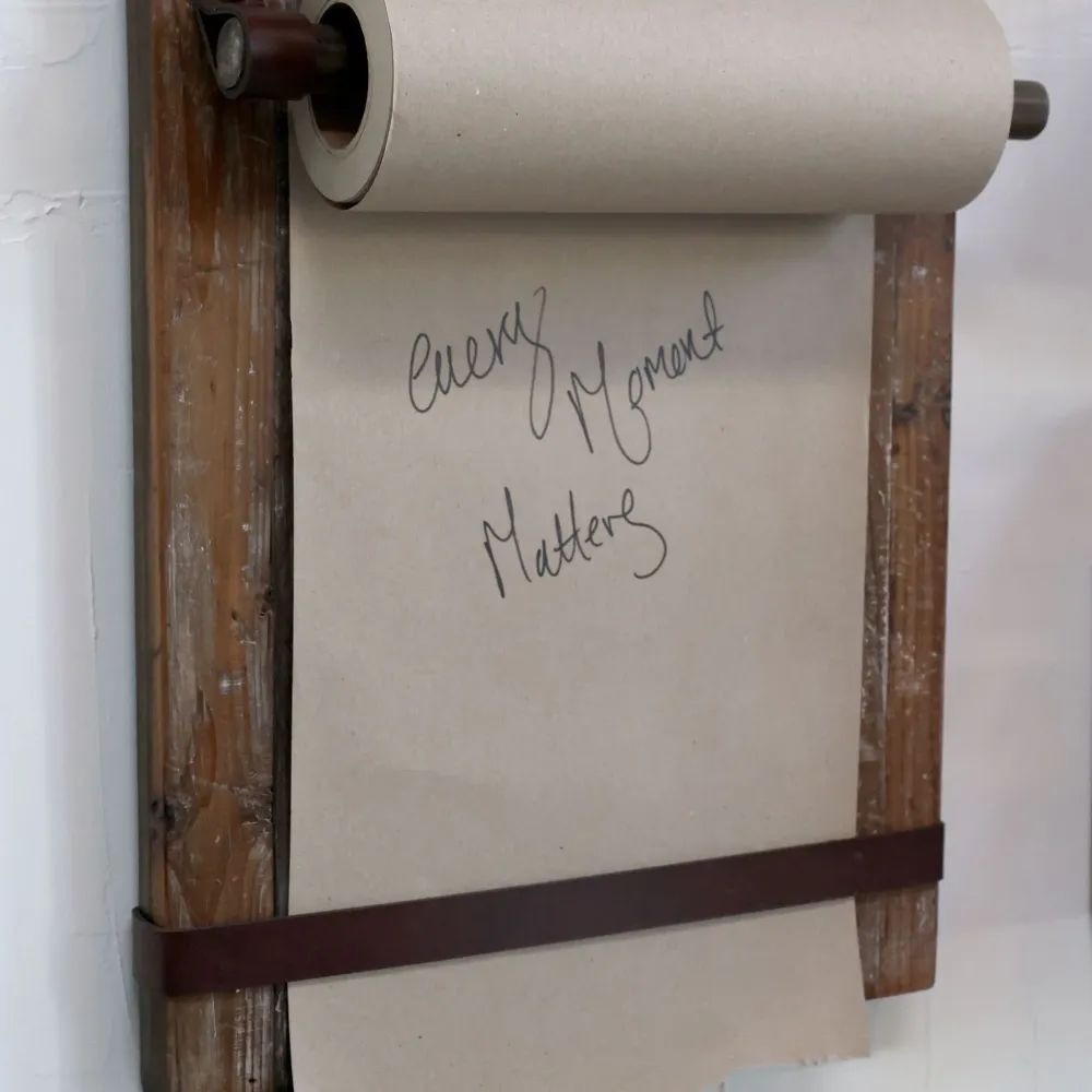 Ophæng til papir i genbrugstræ ekskl. papir - Chic Antique