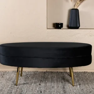 Otto Ottoman 40 x 41 x 100 Ebony