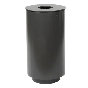 Kraftig beholder 50 Liter - Galvaniseret & lakeret Graa