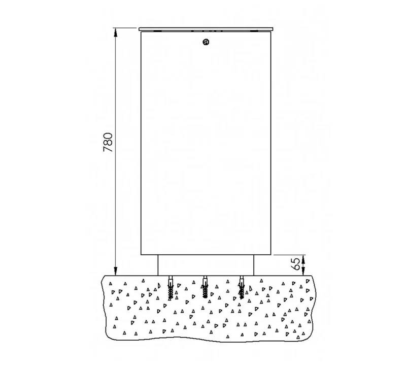 Kraftig beholder 50 Liter - Galvaniseret & lakeret Graa