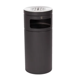 Udendørs affaldsbeholder 5070 med askebæger - 50 Liter
