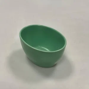 Royal Copenhagen Ursula oval Skål i Lysegrøn No 571