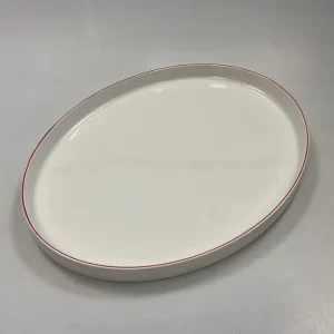 Royal Copenhagen Rødkant Oval Bakke No 3080/375