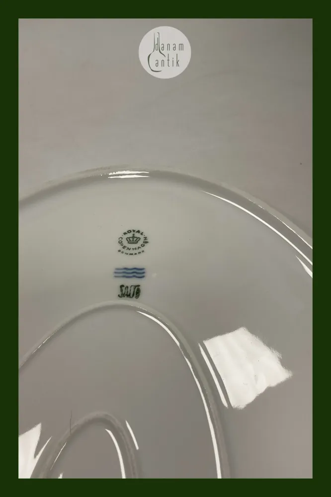 Royal Copenhagen Salto Hvidt stel Ovalt Fad