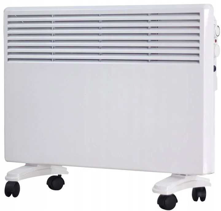 Kaltmann K-OK1500 elektrisk konvektorvarmer 1500 W til 15 m², ivory, 1 stk.