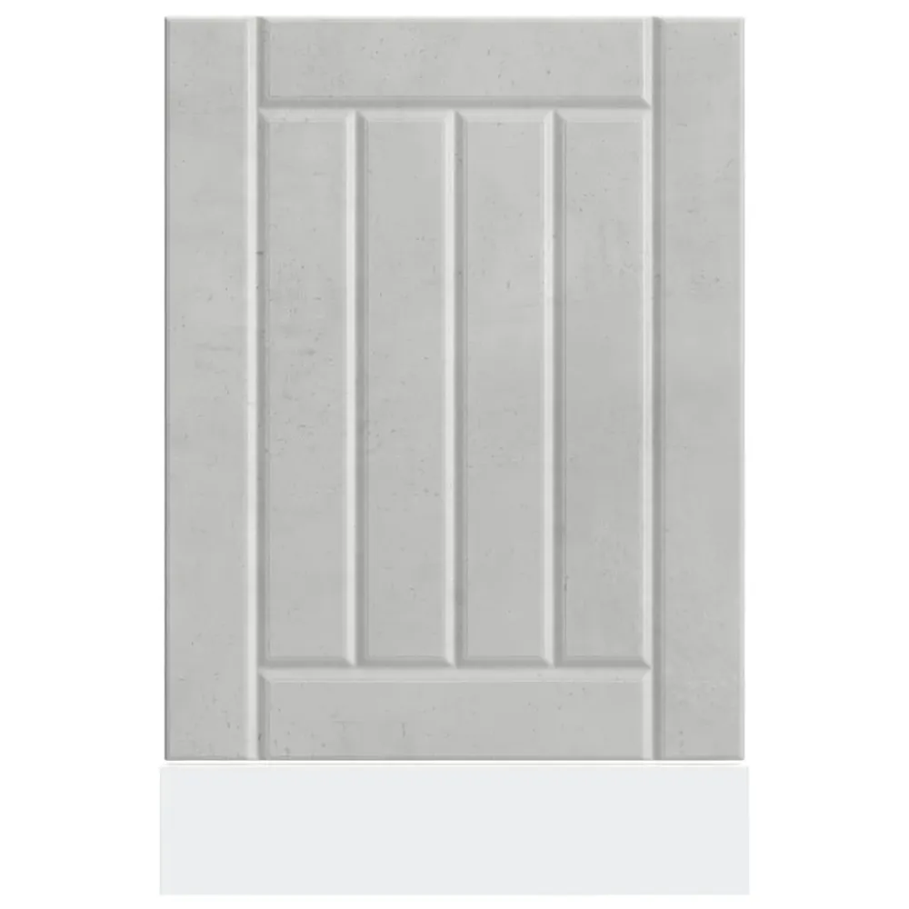 Opvaskemaskinepanel Lucca Formulated Træ Beton Grå