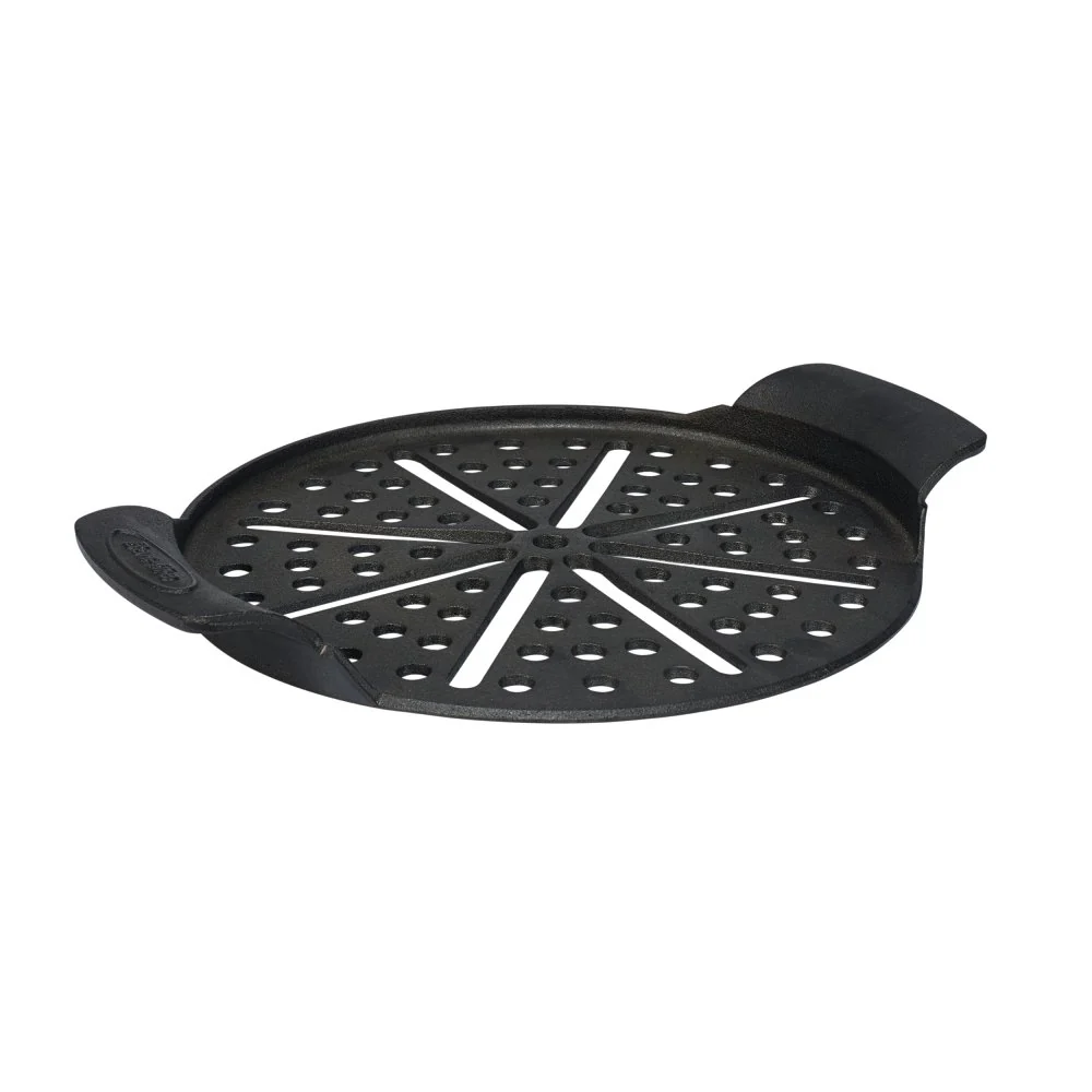 Pizzaplade af støbejern - 1 stk - Ø30 cm - Bon-fire.