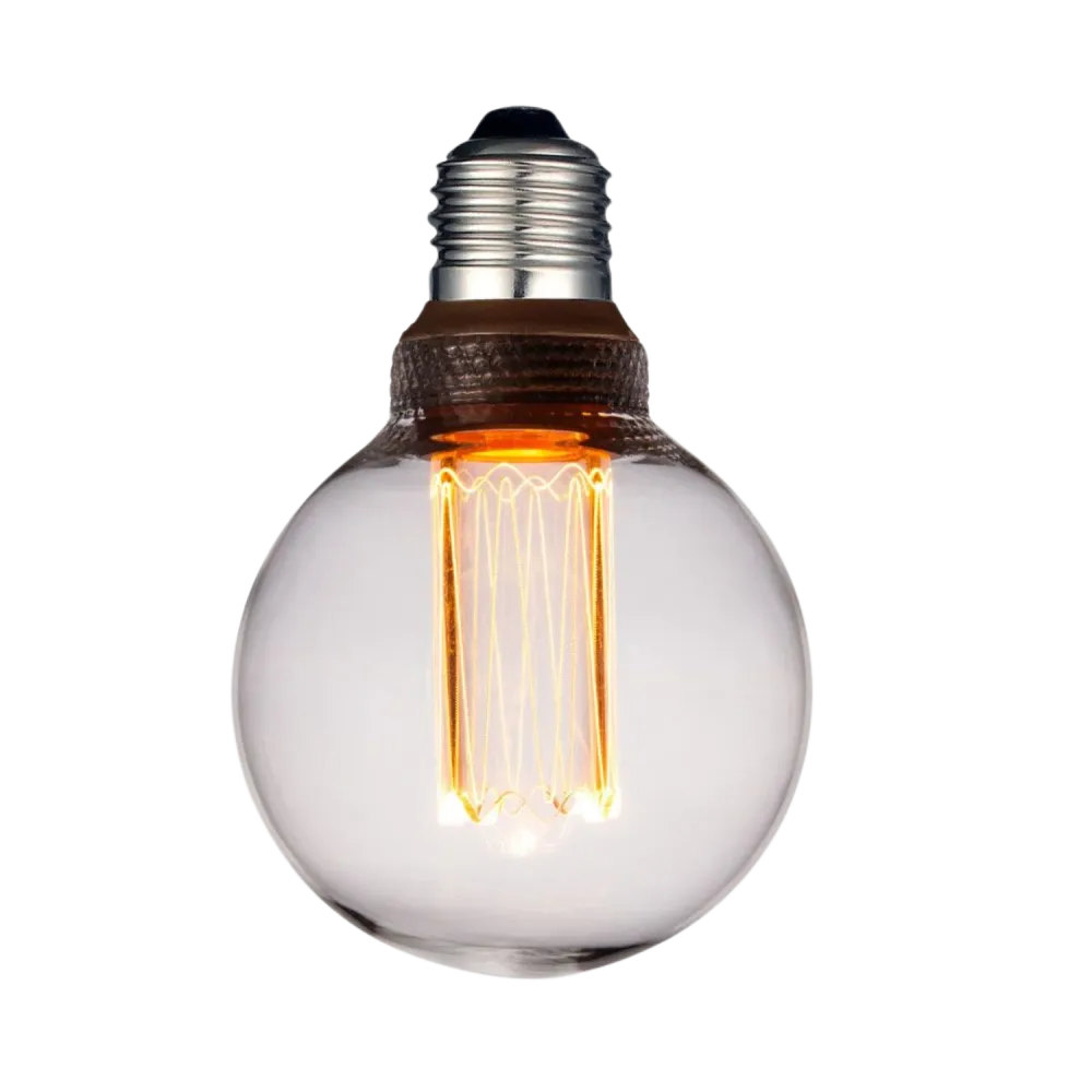 Halo Design Colors LED Mini Globe 3-dim Blitz Hvidt Lys