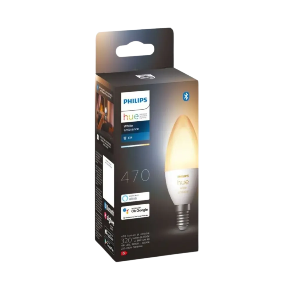 Philips Hue Hue E14 Kerte White Ambiance