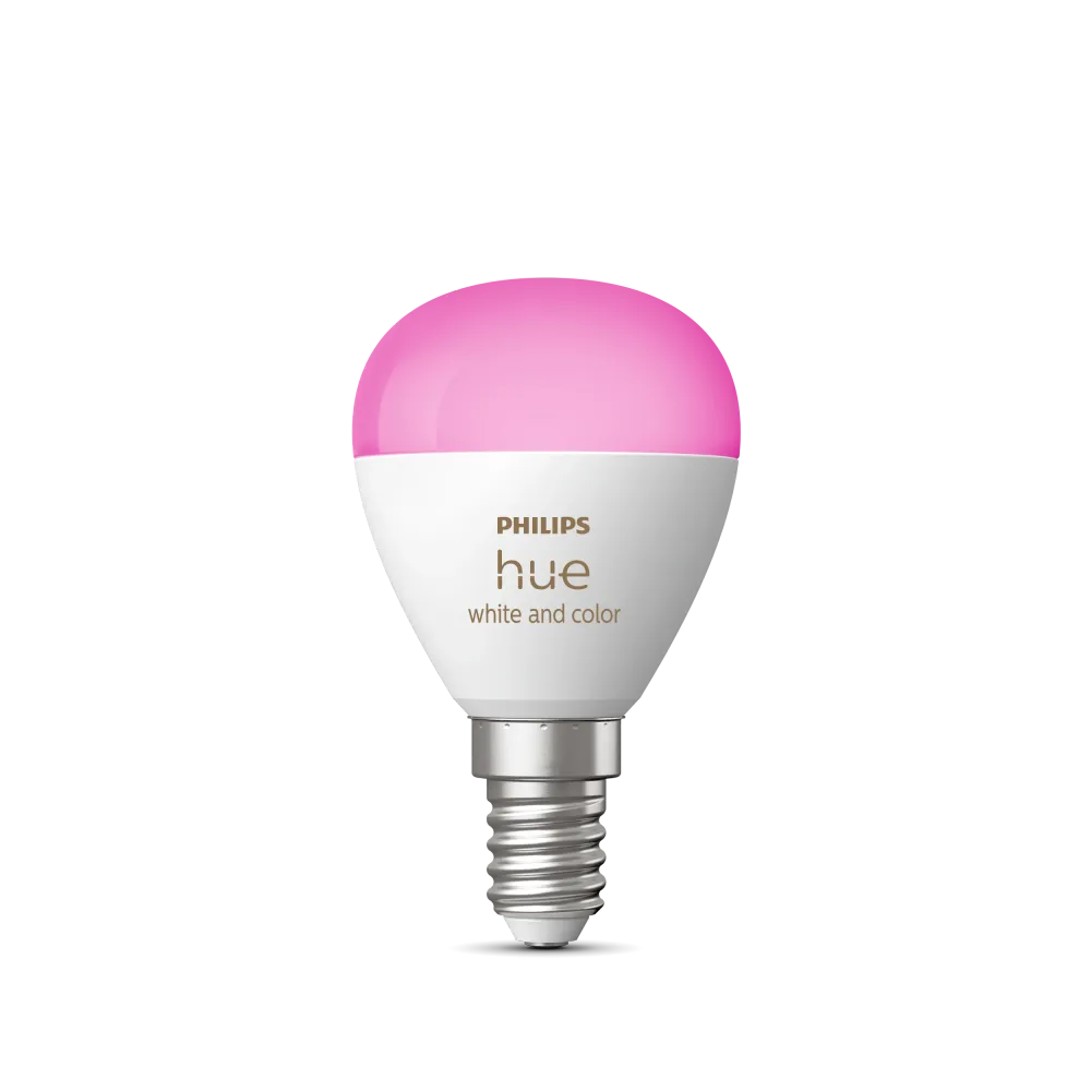 Philips Hue - Hue WCA 5,1W luster E14 krone - color